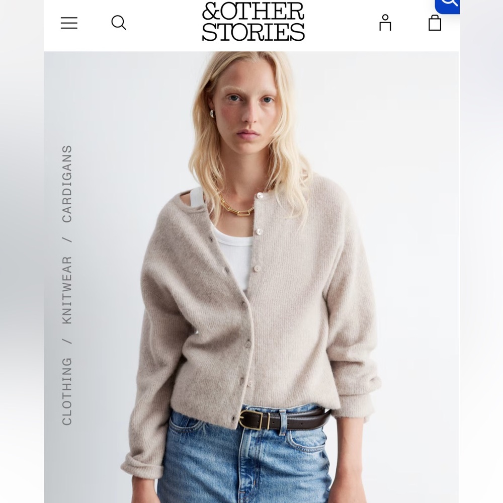 & Other Stories Alpaca Wool Sweater